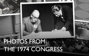 Photos from the 1974 Congress
