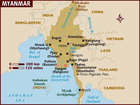 what country is myanmar in
