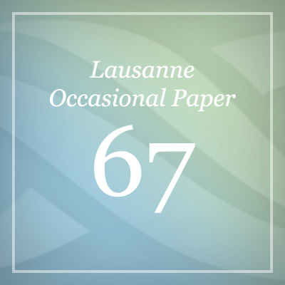 Lausanne Occasional Paper Jewish Evangelism Lausanne Movement Lausanne Occasional Paper Jewish Evangelism Lausanne Movement