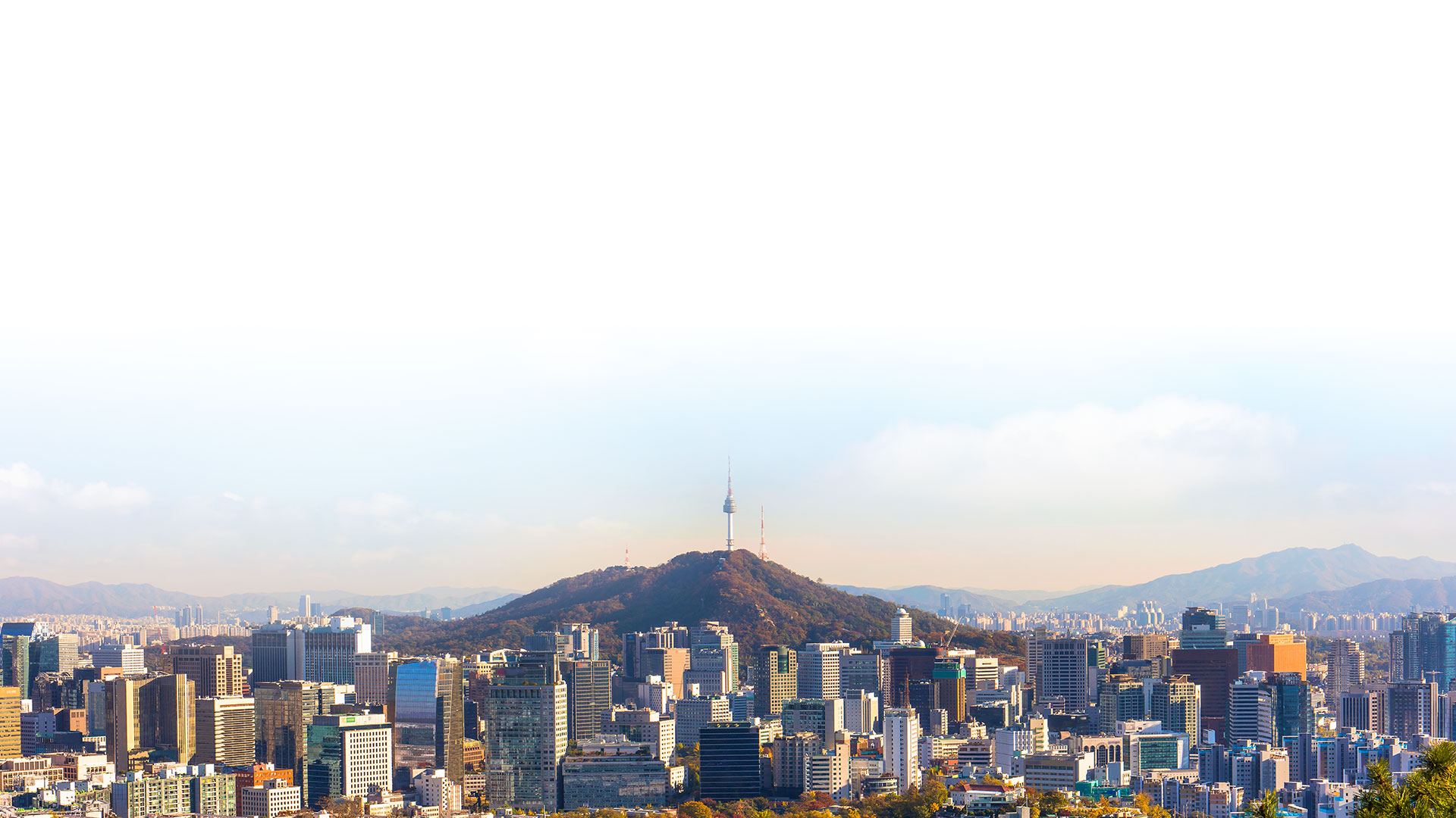 Южная Корея Сеул панорама