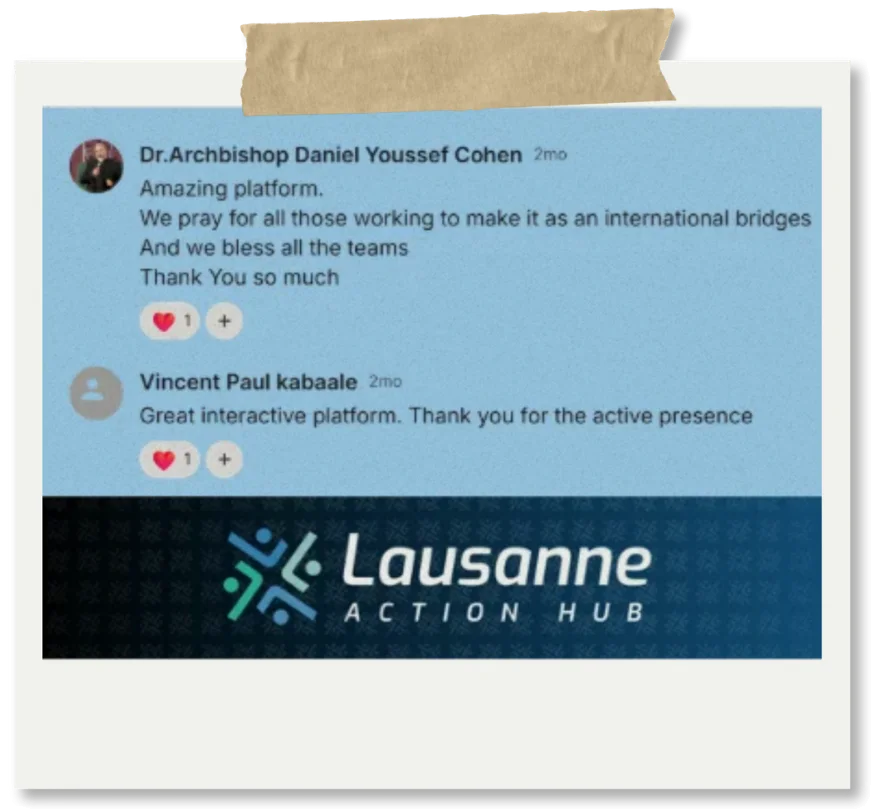 Lausanne Action Hub Celebrates over 5,000 Users, photo 1